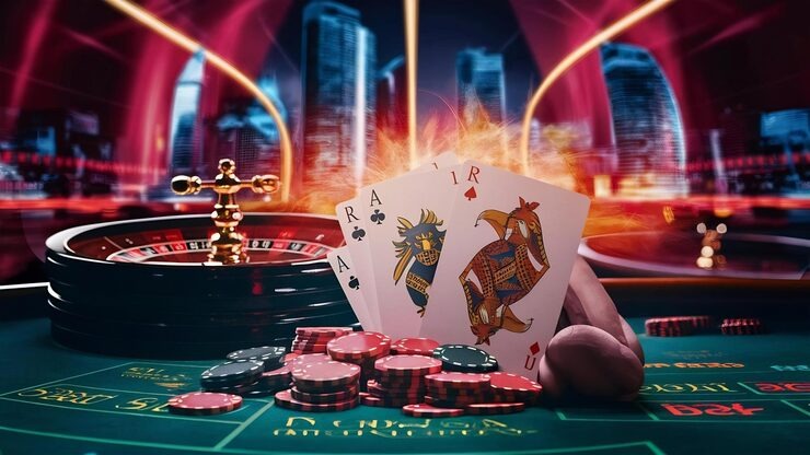 Live French Roulette table on naga303 alternatif with betting layout and wheel